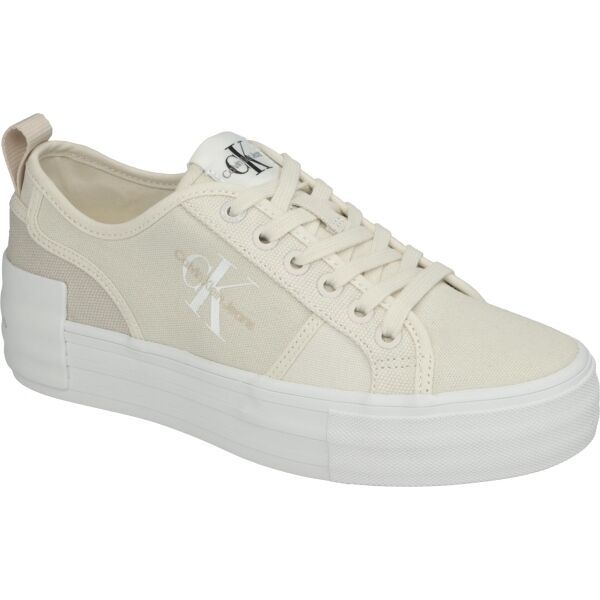 Calvin Klein Calvin Klein BOLD VULC FLATF LOW Дамски кецове, бежово, размер