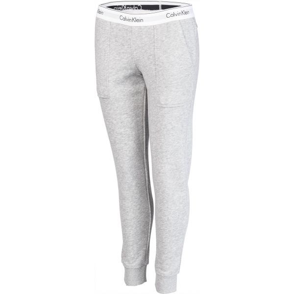 Calvin Klein Calvin Klein BOTTOM PANT JOGGER Дамско спортно долнище, сиво, размер