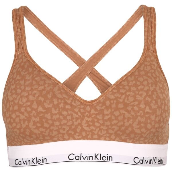 Calvin Klein Calvin Klein BRALETTE LIFT Дамско бюстие, кафяво, размер