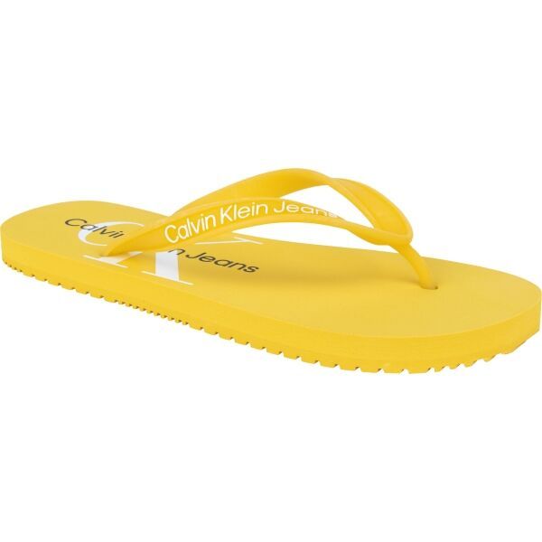 Calvin Klein Calvin Klein BEACH SANDAL MONOGRAM TPU Дамски джапанки, жълто, размер 38