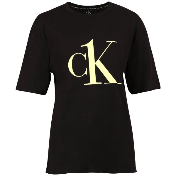 Calvin Klein Calvin Klein CK1 COTTON LW NEW-S/S CREW NECK Дамска тениска, черно, размер XS
