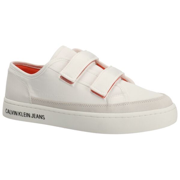 Calvin Klein Calvin Klein CLASSIC CUPSOLE VELCRO SOFTNY Мъжки обувки за свободното време, бяло, размер 43