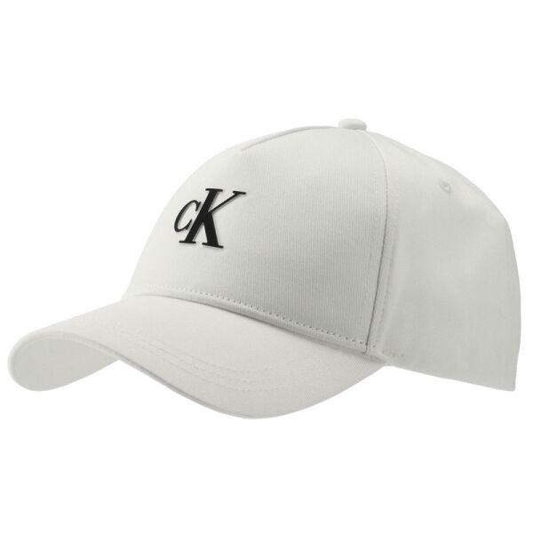 Calvin Klein Calvin Klein ESSENTIAL CAP Мъжка шапка с козирка, бяло, размер UNI