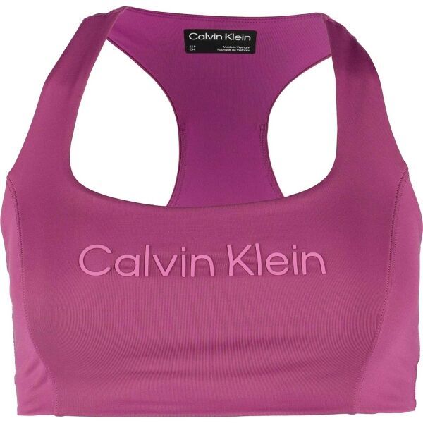 Calvin Klein Calvin Klein ESSENTIALS PW MEDIUM SUPPORT SPORTS BRA Дамско спортно бюстие, розово, размер S