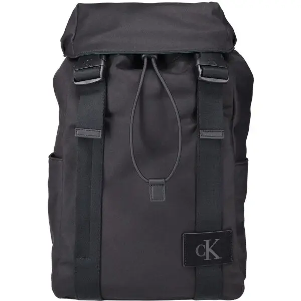Calvin Klein Calvin Klein CANVAS MIX BACKPACK Градска раница, черно, размер