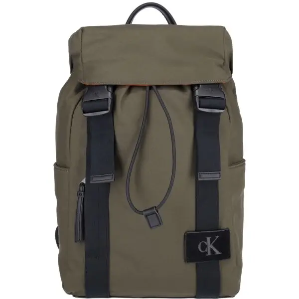 Calvin Klein Calvin Klein CANVAS MIX BACKPACK Градска раница, khaki, размер