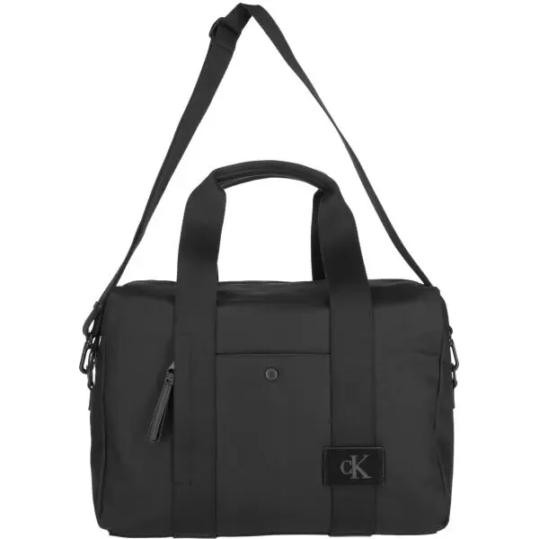 Calvin Klein Calvin Klein CANVAS MIX LARGE DUFFLE Пътна чанта, черно, размер