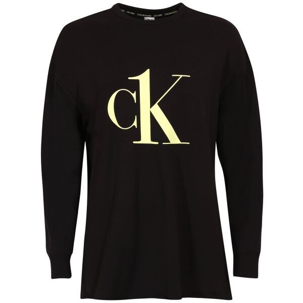 Calvin Klein Calvin Klein CK1 COTTON LW NEW-L/S SWEATSHIRT Дамски  суитшърт, черно, размер