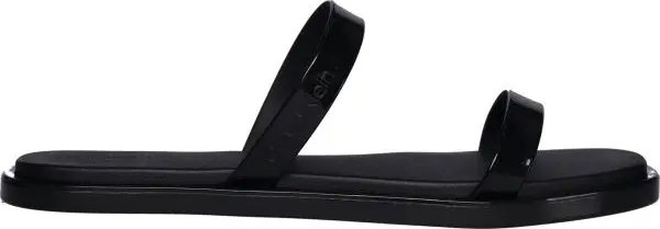 Calvin Klein Calvin Klein DOUBLE BAR SLIDE Дамски сандали, черно, размер