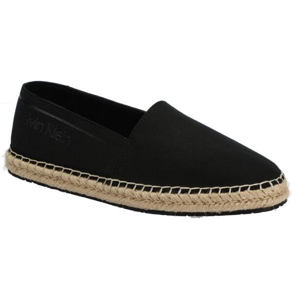 Calvin Klein Calvin Klein ESPADRILLE HE - CANVAS Дамски еспадрили, черно, размер