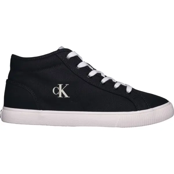 Calvin Klein Calvin Klein ESS VULC MID MG CANVAS Мъжки маратонки, черно, размер