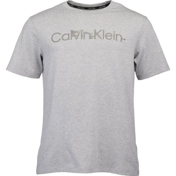 Calvin Klein Calvin Klein ESSENTIALS PW S/S Мъжка тениска, сиво, размер