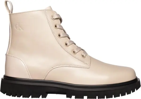Calvin Klein Calvin Klein EVA BOOT MID LACEUP Дамски обувки с висок профил, бяло, размер