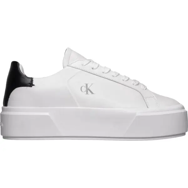 Calvin Klein Calvin Klein FLATFORM LACE UP Дамски кецове, бяло, размер