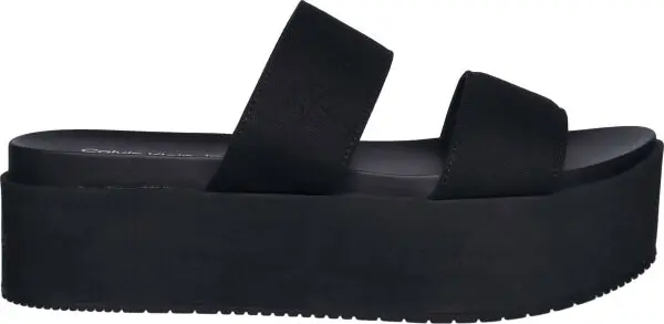 Calvin Klein Calvin Klein FLATFORM SANDAL WEBBINGIN Дамски сандали, черно, размер