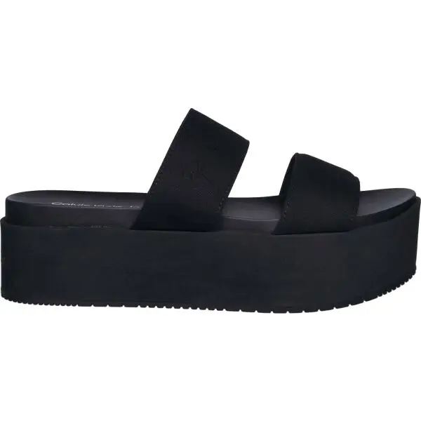 Calvin Klein Calvin Klein FLATFORM SANDAL WEBBINGIN Дамски сандали, черно, размер