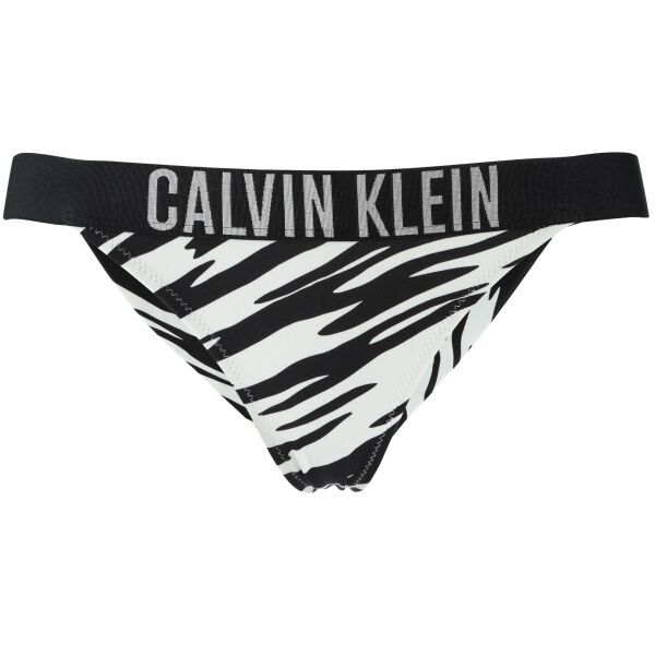 Calvin Klein Calvin Klein INTENSE POWER-BRAZILIAN-PRINT Дамски безшевни бански-бикини, черно, размер