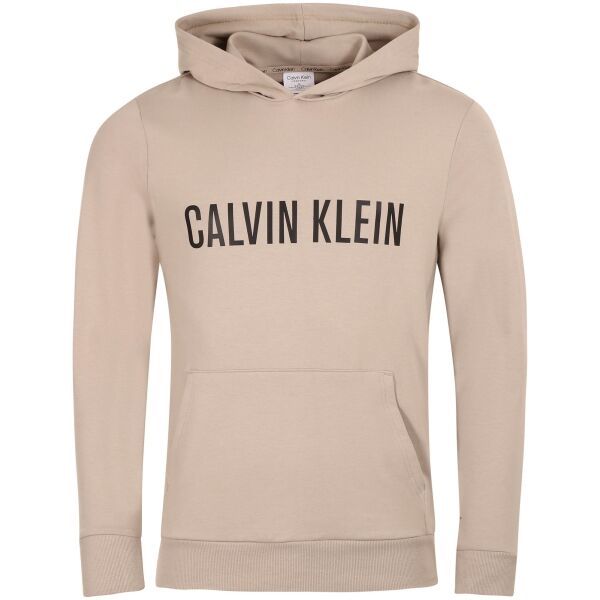 Calvin Klein Calvin Klein INTENSE POWER LOUNGE-L/S HOODIE Мъжки суитшърт, бежово, размер