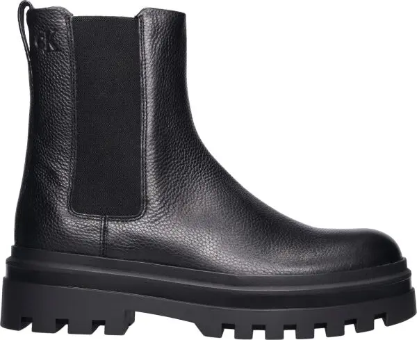 Calvin Klein Calvin Klein LUGGED CHELSEA BOOT HIGH LTH Мъжки обувки до глезена, черно, размер