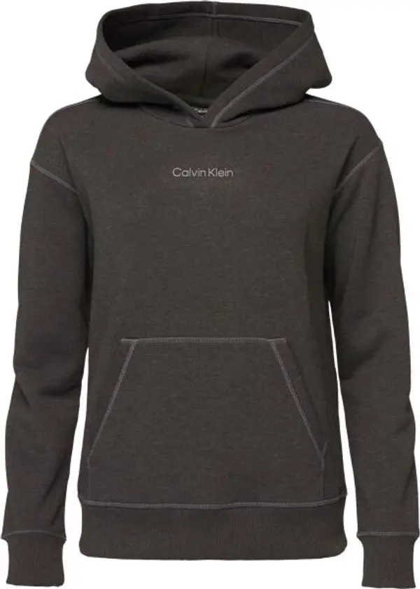 Calvin Klein Calvin Klein PULLOVER HOODIE Дамски суитшърт, тъмносиво, размер