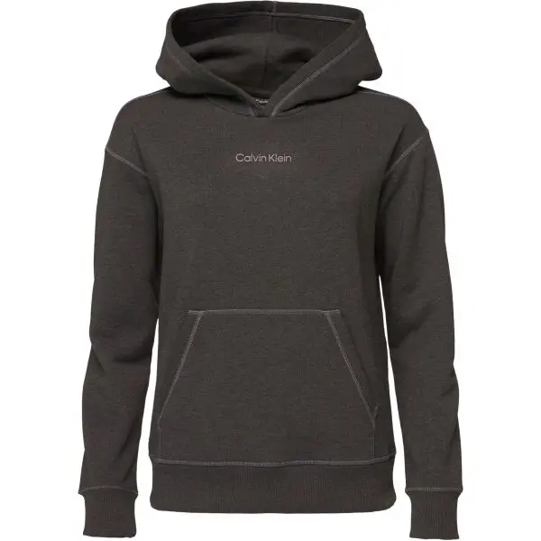 Calvin Klein Calvin Klein PULLOVER HOODIE Дамски суитшърт, тъмносиво, размер
