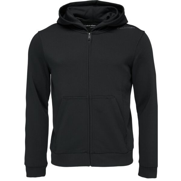 Calvin Klein Calvin Klein PW - FULL ZIP HOODIE Мъжки суитшърт, черно, размер
