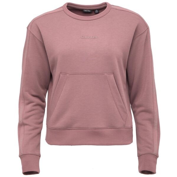 Calvin Klein Calvin Klein PW - Pullover Cropped Дамски суитшърт, розово, размер