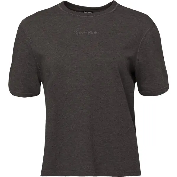 Calvin Klein Calvin Klein PW - SS T-SHIRT Дамска тениска, тъмносиво, размер