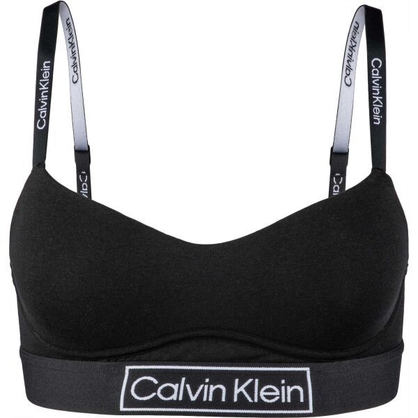 Calvin Klein Calvin Klein REIMAGINED HERITAGE-LGHT LINED BRALETTE Дамско бюстие, черно, размер