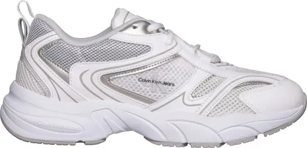 Calvin Klein Calvin Klein RETRO TENNIS MESH ML Дамски маратонки, бяло, размер