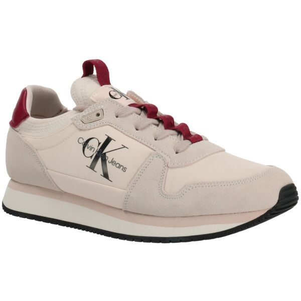 Calvin Klein Calvin Klein RUNNER SOCK LACEUP NY-LTH Мъжки обувки за свободното време, бежово, размер