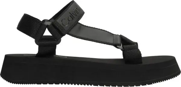 Calvin Klein Calvin Klein SANDAL VELCRO WEBBING Дамски сандали, черно, размер