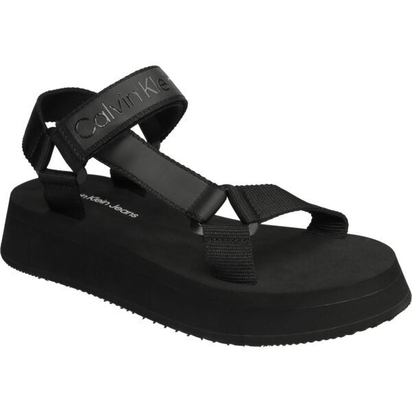 Calvin Klein Calvin Klein SANDAL VELCRO WEBBING Дамски сандали, черно, размер