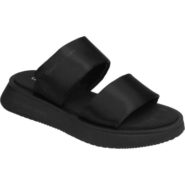 Calvin Klein Calvin Klein SLIDE DOUBLE STRAP Дамски чехли, черно, размер