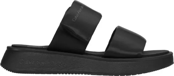Calvin Klein Calvin Klein SLIDE DOUBLE STRAP Дамски чехли, черно, размер
