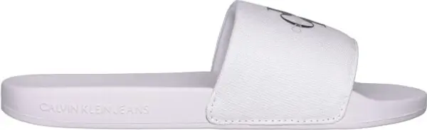 Calvin Klein Calvin Klein SLIDE OVERSIZED BRAND Мъжки чехли, бяло, размер