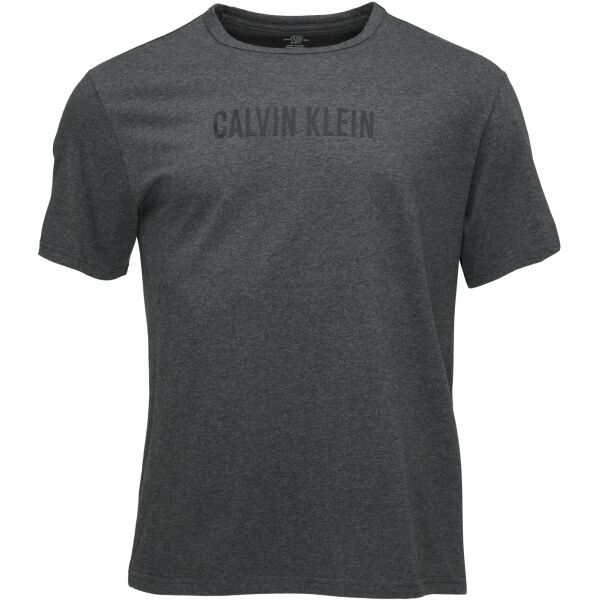 Calvin Klein Calvin Klein S/S CREW NECK Мъжка тениска, тъмносиво, размер