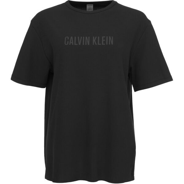 Calvin Klein Calvin Klein S/S CREWNECK Дамска тениска, черно, размер