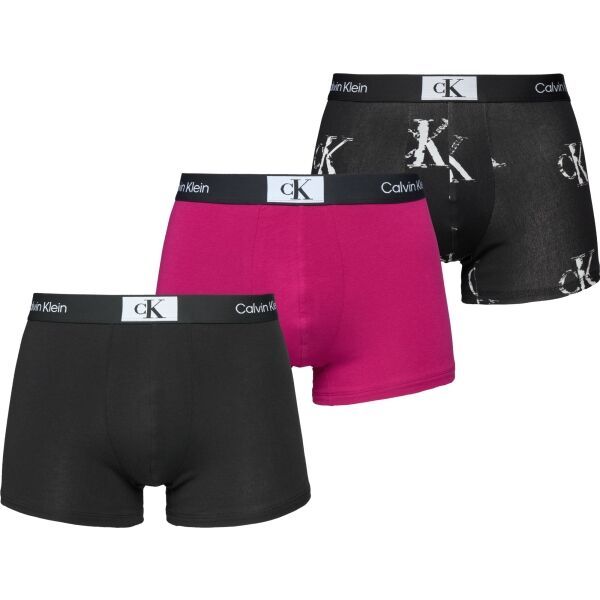 Calvin Klein Calvin Klein TRUNK 3PK Мъжки боксерки, черно, размер