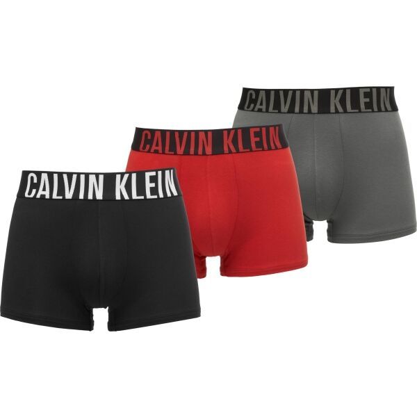 Calvin Klein Calvin Klein TRUNK 3PK Мъжки боксерки, червено, размер