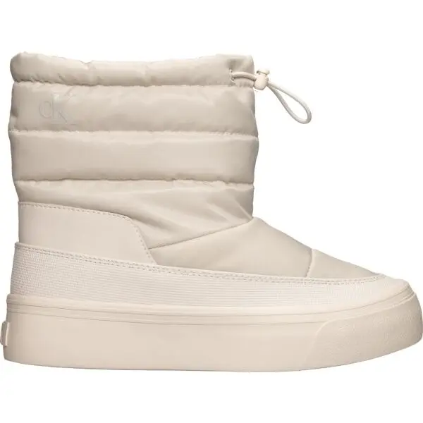 Calvin Klein Calvin Klein VULC FLATF SNOWBOOT NYLON MIX MG Обувки над глезена, бежово, размер