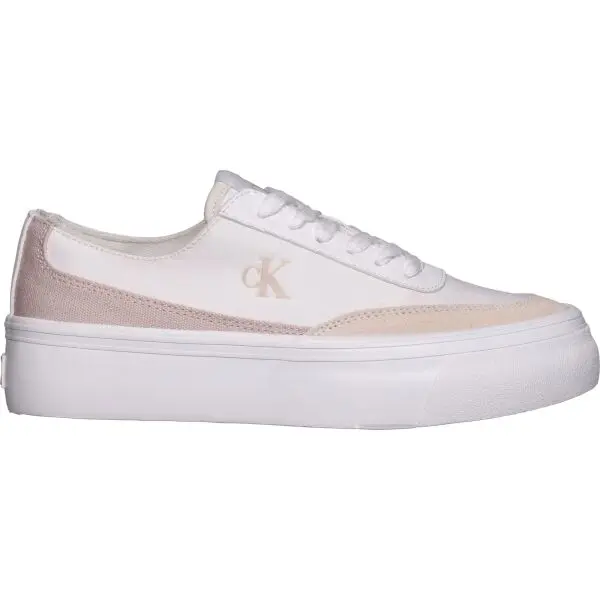 Calvin Klein Calvin Klein VULC FLATFORM LOW CV MIXMG Дамски кецове, бяло, размер
