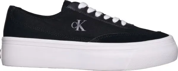 Calvin Klein Calvin Klein VULC FLATFORM LOW CV MIXMG Дамски кецове, черно, размер