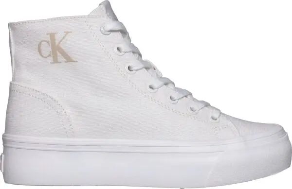 Calvin Klein Calvin Klein VULC FLATFORM MID CV MG Дамски спортни обувки, бяло, размер