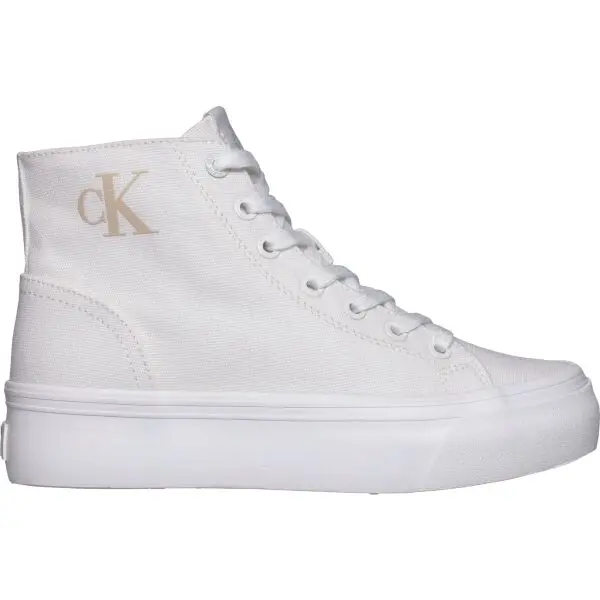 Calvin Klein Calvin Klein VULC FLATFORM MID CV MG Дамски спортни обувки, бяло, размер