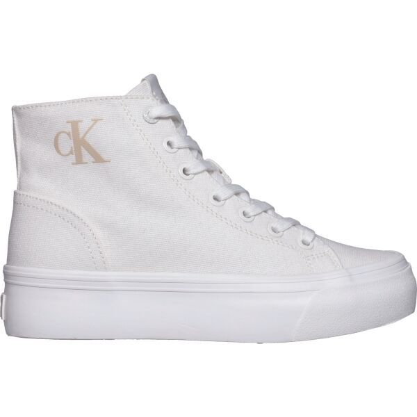 Calvin Klein Calvin Klein VULC FLATFORM MID CV MG Дамски спортни обувки, бяло, размер