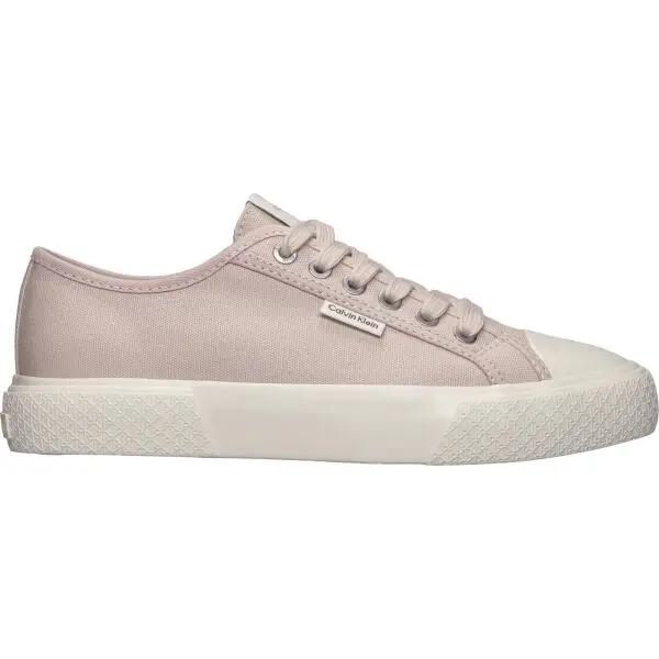 Calvin Klein Calvin Klein VULC LOW LACE UP CANVAS Дамски маратонки, розово, размер