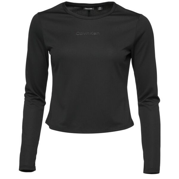 Calvin Klein Calvin Klein WO - L/S T-SHIRT Дамска тениска, черно, размер