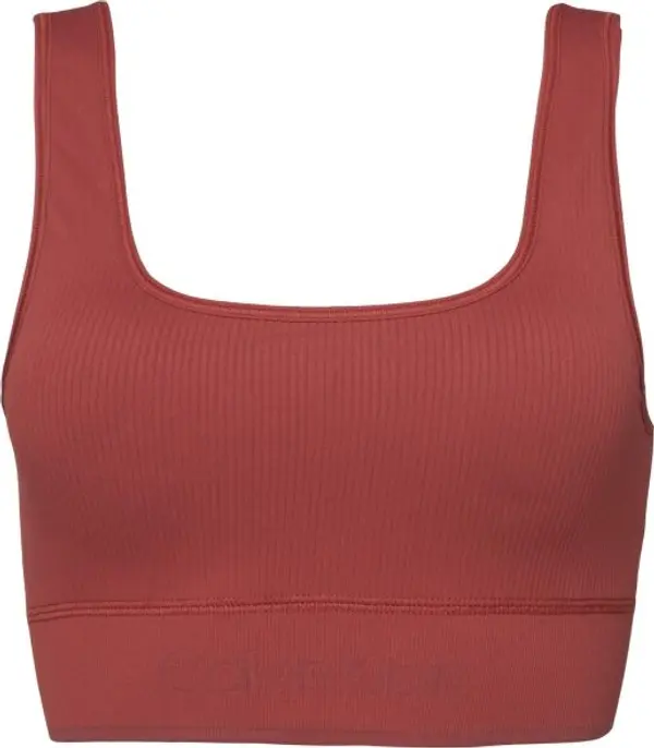Calvin Klein Calvin Klein WO - Seamless Sports Bra MS Дамско спортно бюстие, червено, размер