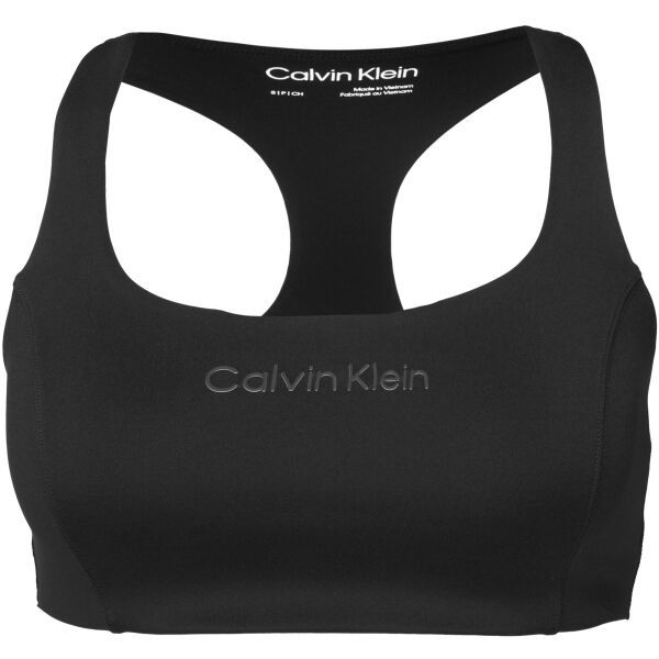 Calvin Klein Calvin Klein WO - SPORTS BRA MEDIUM SUPPORT Дамско спортно бюстие, черно, размер